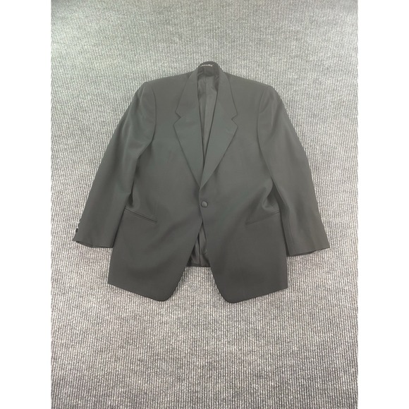 Mani Giorgio Aarmani Tuxedo Jacket 44 R Black Wool Formal Luxury Designer Italy